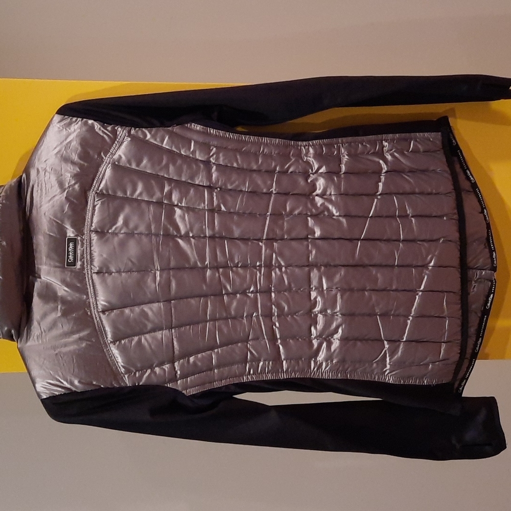 Calvin Klein Performance Gray Down Jacket - image 5